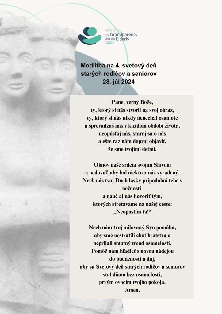 modlitba svetový deň starsich